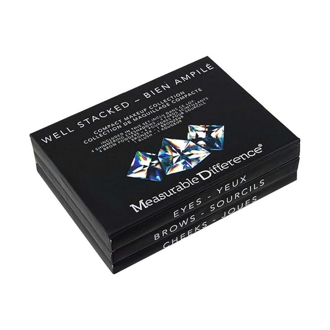 Measurable Difference The Diamond Collection Well Stacked Makeup Set-VivaGrace Women
