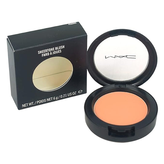 MAC Sheertone Blush - Peaches Blush Women 0.2 oz-VivaGrace Women