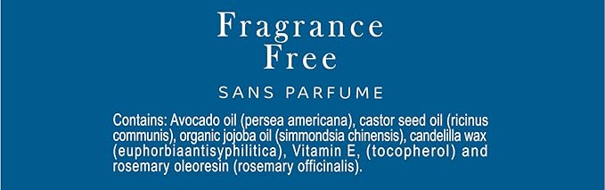Fragrance Free Lip Balm, Vegan Lip Balm Set, Unscented, No Flavor, Beeswax Free, Organic Jojoba Oil, Avocado Oil, Vitamin E, Natural Moisturizer for Dry, Chapped, or Cracked Lips 5 Tube Set-VivaGrace Women