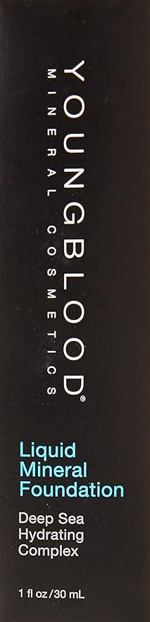 Youngblood Liquid Mineral Foundation, Pebble, 17 Shades, Vegan, Cruelty Free, Gluten-Free-VivaGrace Women
