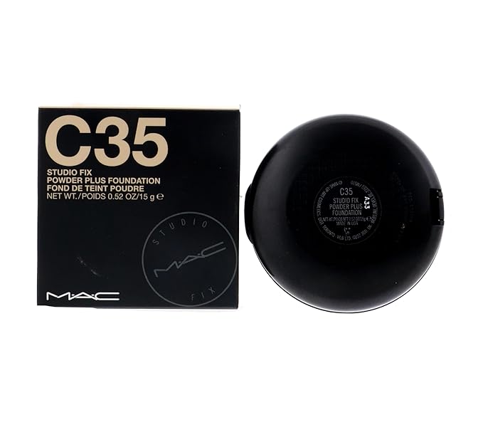 Mac Studio Fix Powder Plus Foundation C35 15gm/0.52 Oz-VivaGrace Women