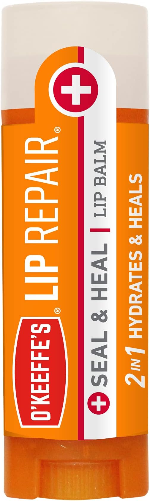O'Keeffe's Medicated Lip Repair Seal & Heal Lip Protectant, Stick, (Pack of 2)-VivaGrace Women