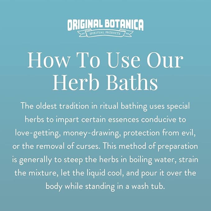 Original Botanica Chickweed Cundiamor Herb Bath Spiritual Cleansing Body Wash Ritual Negative Energy Protection Herb Purification Healing