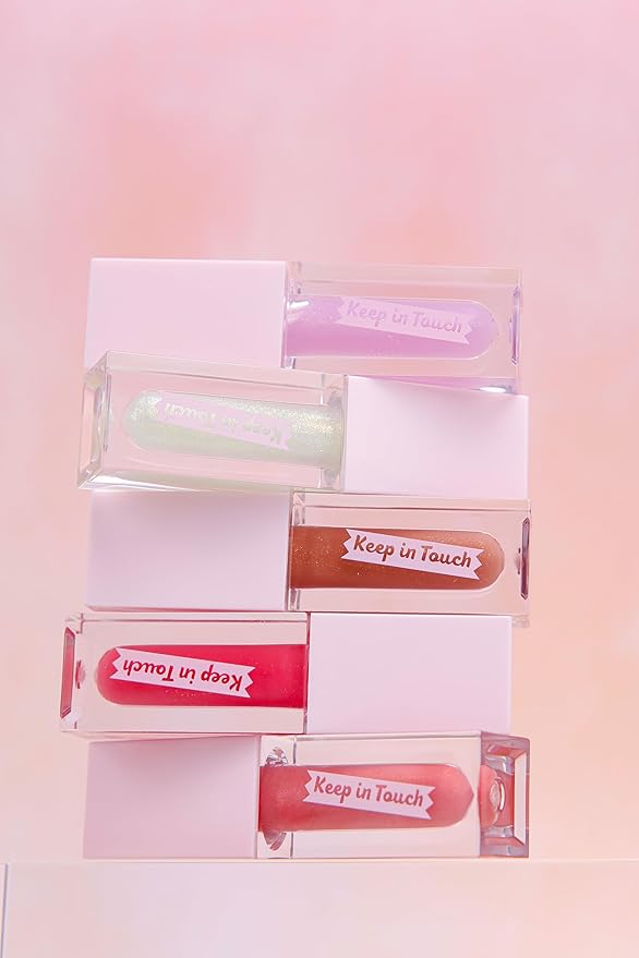 Keep In Touch Jelly Plumper Tint: Tea & Twinkle | Non-Sticky, Long-Lasting Lip Gloss | Vegan and Cruelty-Free Korean Lip Tint (Shining Gold)-VivaGrace Women