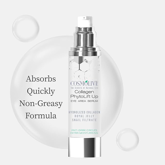 Eye Cream for Dark Circles and Puffiness - Rapid Reduction Under Eye Care Collagen Treatment Serum 1.7 oz-VivaGrace Women