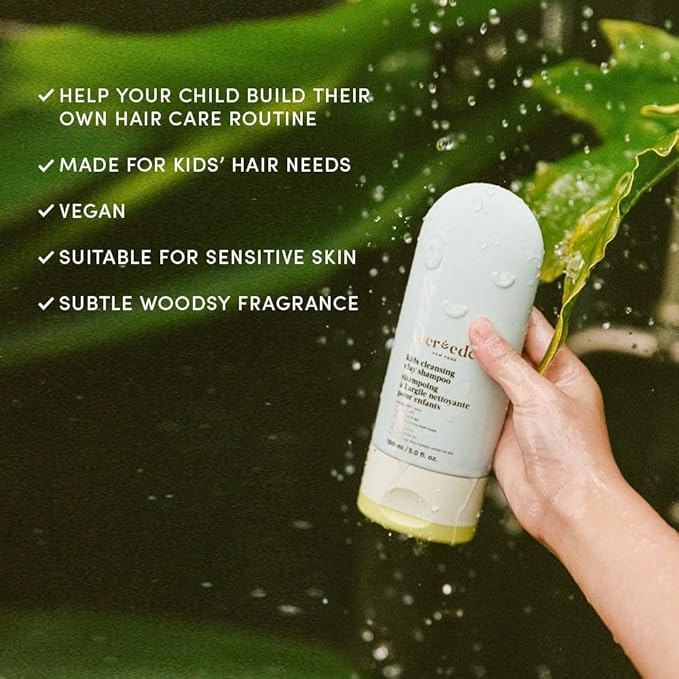 Evereden After Swim & Sports Kids Shampoo: With Cleansing Clay | Detoxifies Hair & Scalp from Chlorine, Dirt, and Sweat | Clean & Vegan Kid Shampoo for Daily Use and Any Hair Type-VivaGrace Women