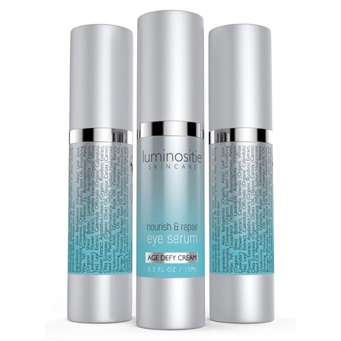 Under Eye Brightener Serum for Puffy Eyes & Dark Circles - Hydrating, Anti Aging, Under Eye Serum - Fast Absorption & Lightweight Finish-VivaGrace Women