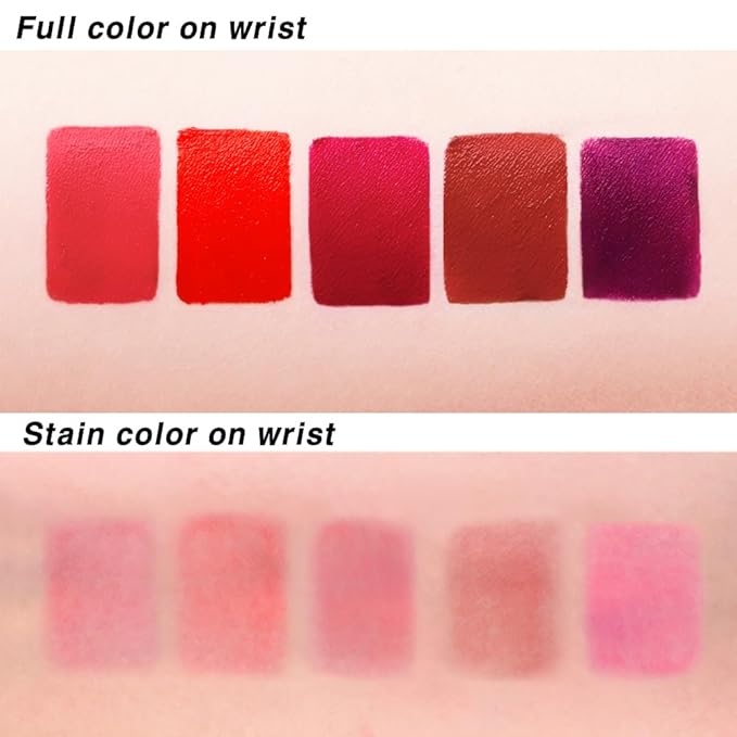 BBIA Last Velvet Tint - Soft & Creamy Matte Finish Lip Stain, Blur Effect with Velvety Texture, Long-Lasting, High Pigment, Lightweight, Non-Drying, Vegan, Korean Lip Makeup (V03 EXTRA RED)-VivaGrace Women