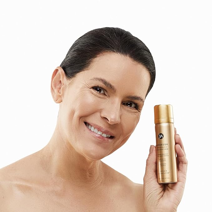 Jerome Alexander Airbrush Foundation Ultra Hydrating, Spray Foundation Makeup with 2x the Active Ingredients, Ultra-Light, Buildable, Full Coverage Formula (Fair)-VivaGrace Women