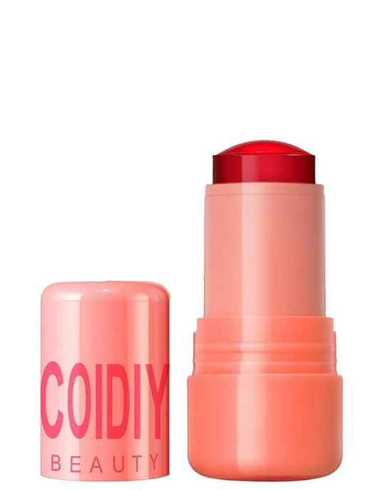 Jelly Blush Stick, Water Jelly Tint Makeup, Sheer Lip & Cheek Tint Stain - Buildable Lightweight Finish, Moisturizing Waterproof Long Lasting Water Tint Lip Stain Makeup-VivaGrace Women