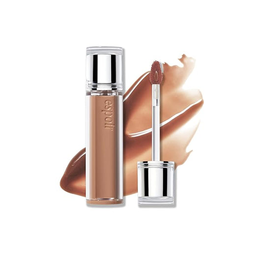 Espoir Couture Lip Tint Glaze #18 Tonka 0.14oz | Volumizing Lip Stain with Syrupy Shine | Long-Lasting & Vibrant Color for Radiant Lip Look | Moisturizing & Glossy Lip Tint | Korean Lip Makeup-VivaGrace Women