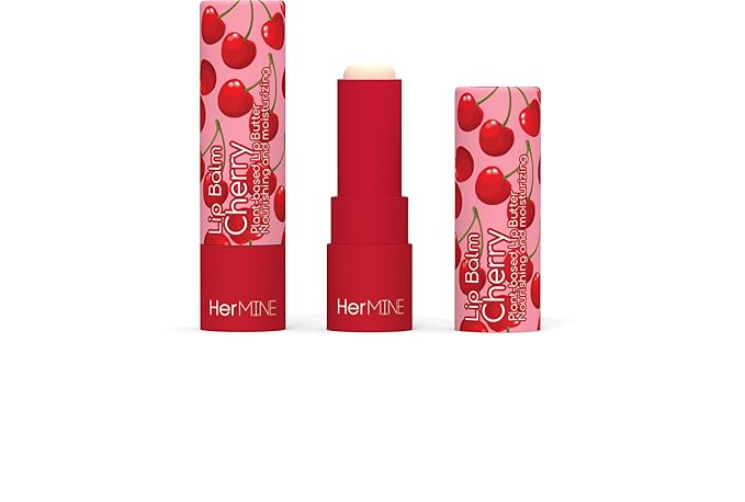 HerMINE Lip Balm Plant-based Lip Butter 3 Pack Nourishing Moisturizing LipBalm LipButter Long Lasting Delicious Flavors Intense Hydration-VivaGrace Women