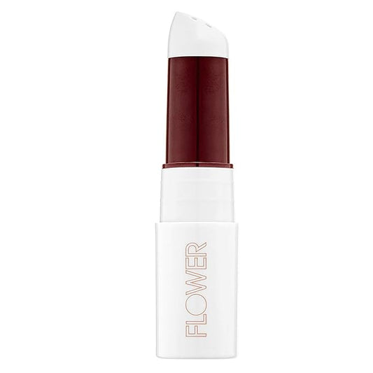 FLOWER BEAUTY By Drew Barrymore Petal Pout Lip Mask - Hydrating + Moisturizes Lips - Mango + Cocoa Butter - Lip Tint - Natural Color + Semi-Glossy Finish (Sangria)-VivaGrace Women