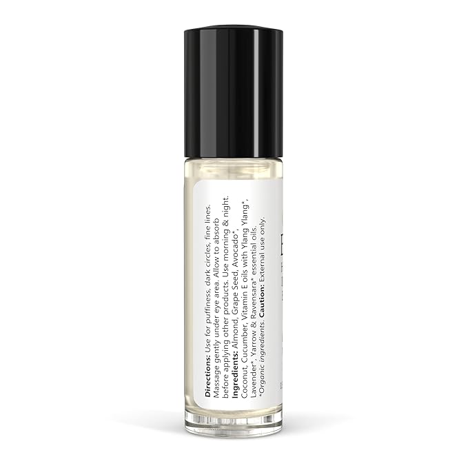 EYES, Natural Anti Aging Eye Serum | Hydrating and Firming Instant Treatment for Tired Puffy Eyes, Dark Circles, Swollen Eyelid, Eye Bags with Cucumber and Avocado | Made in USA-VivaGrace Women