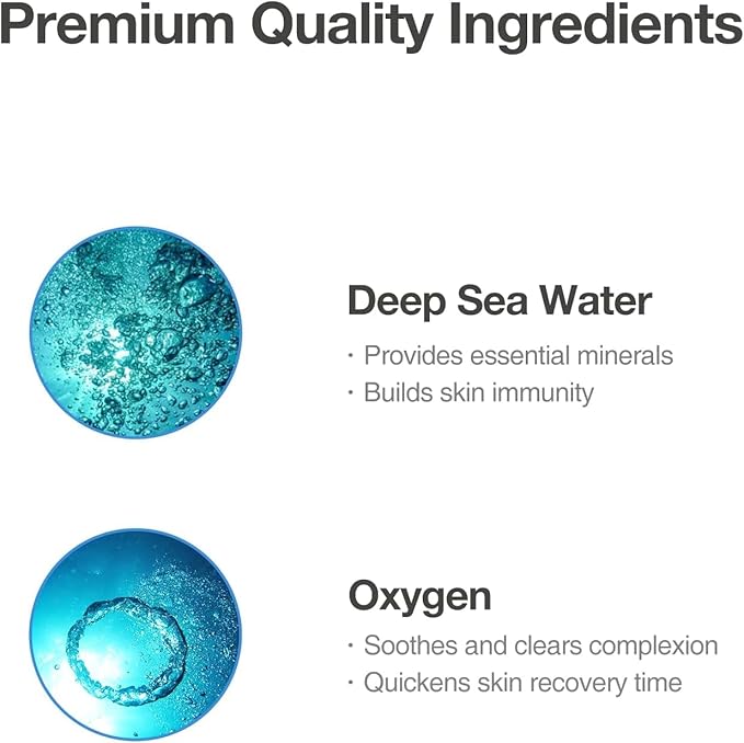 Cryogenic Activator (100ml / 3.38oz) – Facial Mist Toner for Hydrating, Soothing, and Cooling, Naturally Derived Deep Sea Water with Pure Oxygen, Suitable for All Skin Types-VivaGrace Women