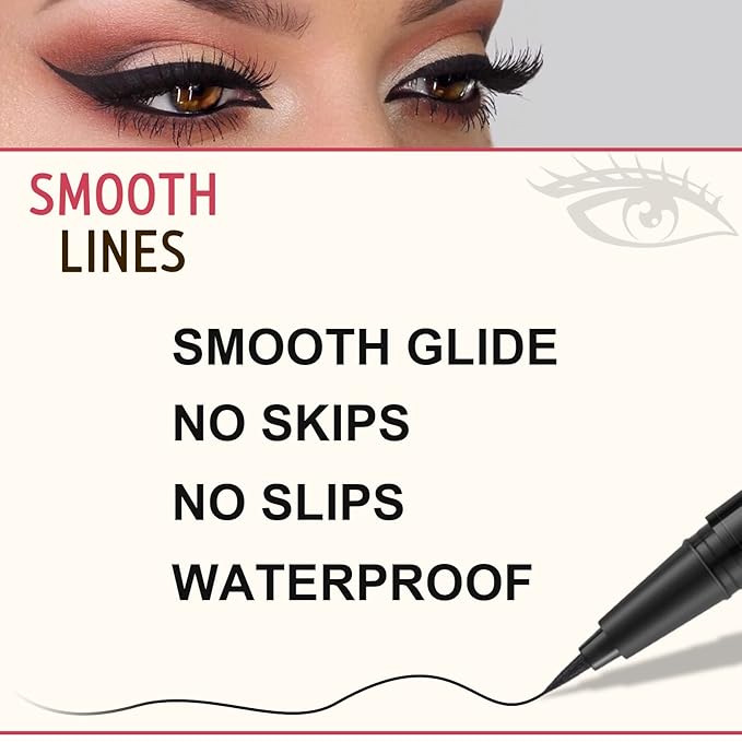 Eyebrow Pencil Makeup Kit, with Waterproof 2-IN-1 Microblading Eyebrow Pen, Eyebrow Pomade, Eyeliner and Dual-ended Eyebrow Brush, Brow Pencil Kit for Natural Eyebrows - Ash Brown