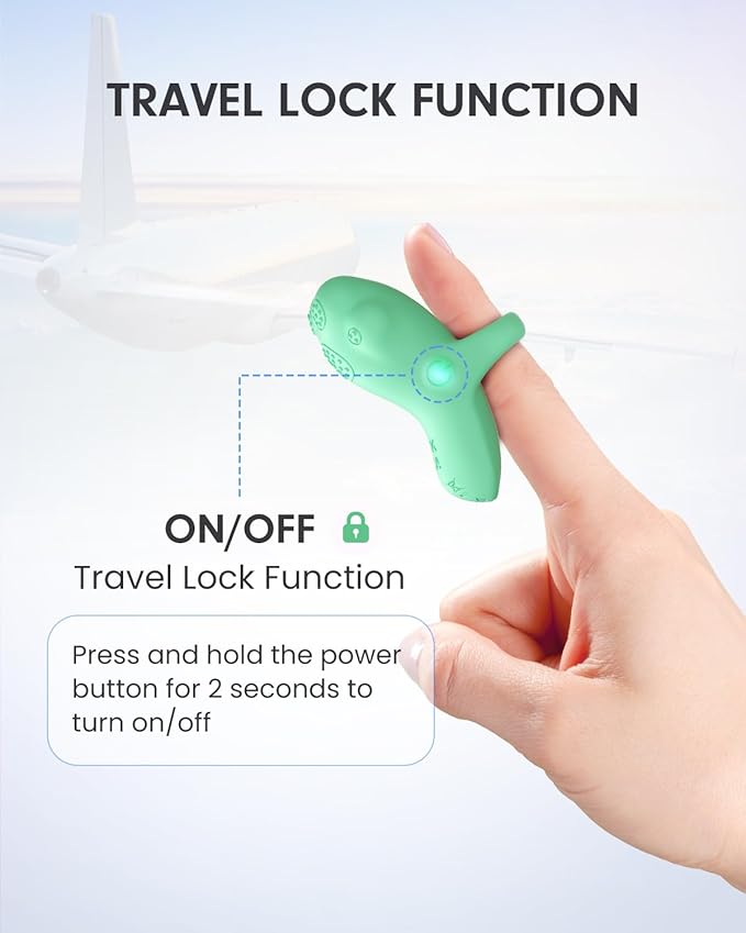 Portable Mini Facial Massage Ball, Waterproof Rechargeable Powerful Multifunctional Eye Face Finger Massager (Green)-VivaGrace Women