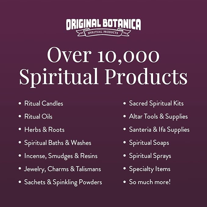 Original Botanica Poder Santero Herb Bath Spiritual Cleansing Body Wash Ritual Negative Energy Protection Herb Purification Healing