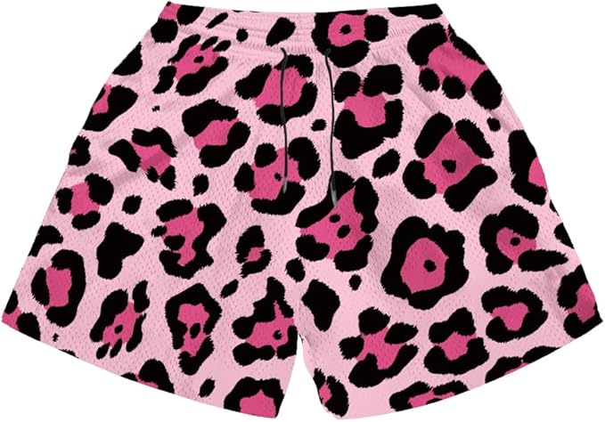Fashion Funny Animal Printing Swim Trunks 5 inch Inseam Quick Dry Active Board Shorts for Men-VivaGrace Women