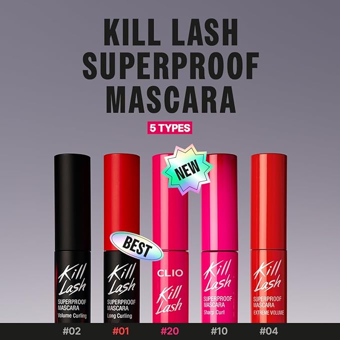 CLIO Kill Lash Superproof Mascara (020 Bouncy Lash)