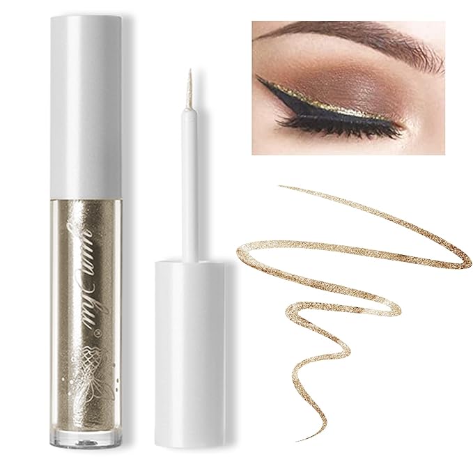Erinde Liquid Glitter Eyeliner Eyeshadow #01#03