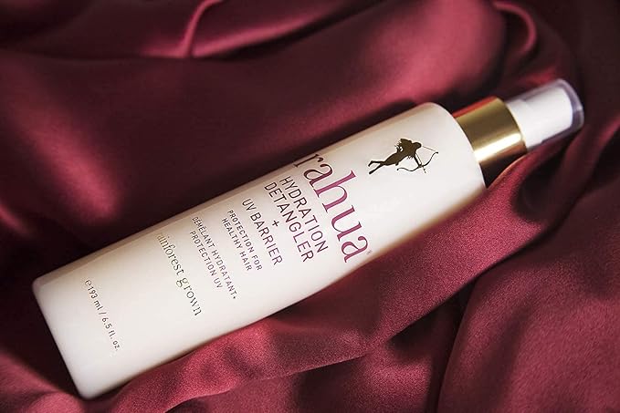 Rahua Hydration Detangler Spray + UV Barrier, 6.5 Fl Oz, Detangling Leave in Hair Care Softens Hair, Smooths Frizz, Supports Breakage & Damage, Conditioning for Brushable Shiny Hair, All Hair Types-VivaGrace Women