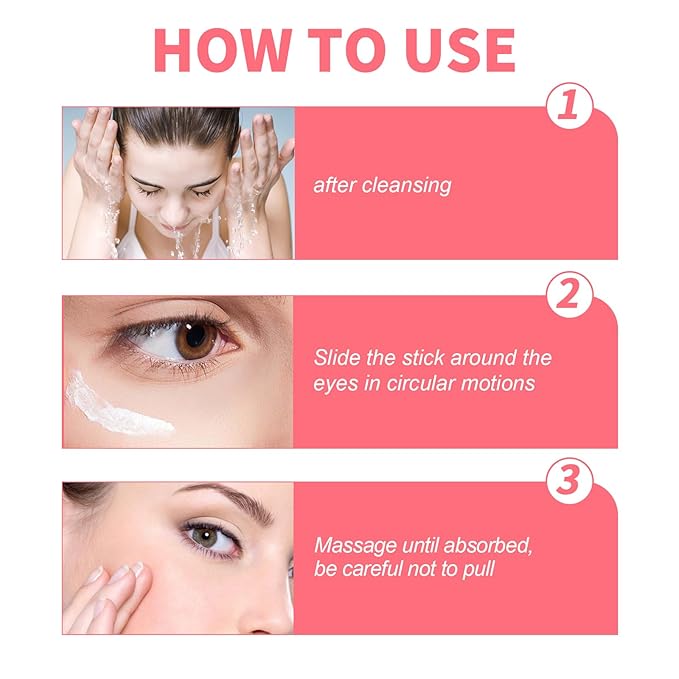 Retinol Eye Serum Stick, Retinol Eye Cream and Gel, Anti-Aging Eye Treatment-VivaGrace Women