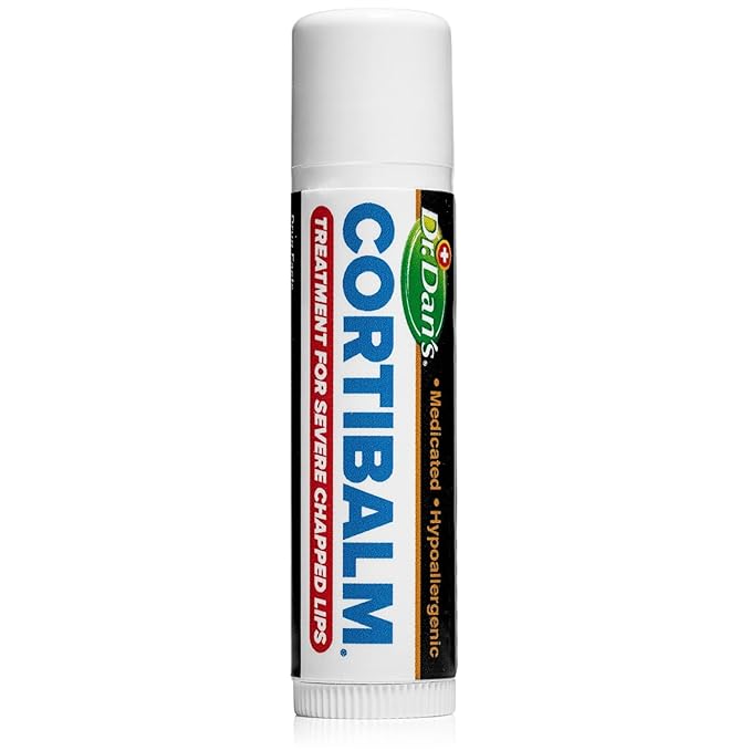 Dr. Dan's Cortibalm-5 Pack- for Dry Cracked Lips- Healing Lip Balm for Severely Chapped Lips - Designed for Men, Women and Children -VivaGrace Women