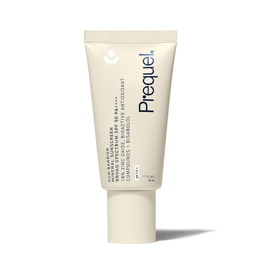 Skin Sun Barrier Mineral Sunscreen SPF 50. PA++++ Broad Spectrum Zinc Oxide Sunblock with Semi-Transparent Lightweight Texture. Moisturizing UV Defense for Face. Travel Size, 1.7oz-VivaGrace Women