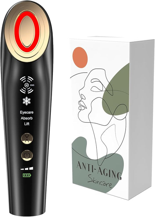 Radio Frequency Skin Tightening Machine for Face - Facial Neck Anti-Aging Device Microcurrent Lifting Massager Wrinkle Reduction Firming, and Toning - Advanced Technology for Aging Issues-VivaGrace Women