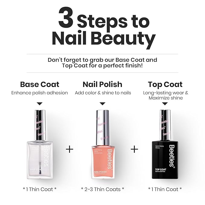 Bettles Jelly Nail Polish Set - 6 Colors Summer Quick Dry Nail Polish Kit Sheer Nude Pink Brown Nail Lacquer Regular Neutral Colors Nail Lacquer DIY Manicure Art Salon Gift for Women Girl