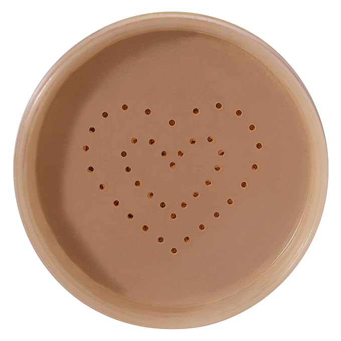 Kimchi Chic Beauty Puff Puff Pass Set and Bake Powder, Loose Face Powder with Extra Fluffy Setting Powder Puff, Soft Brown Face Makeup for Uneven Skin Tone, 06 Almond-VivaGrace Women