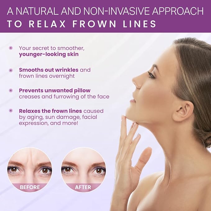 Furlesse Elevens Wrinkle Patches, Overnight Wrinkle Patches for Frown Lines, Non-Invasive Anti-Wrinkle Patches, Anti-Aging Skincare, 30 Patches, 30-Day Use-VivaGrace Women