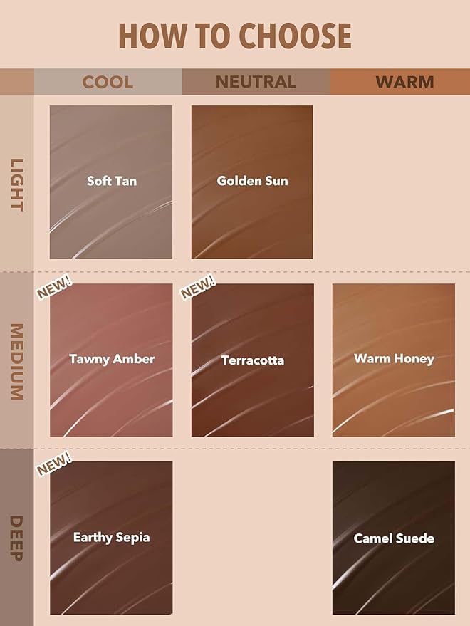 SHEGLAM Sun Sculpt Cool Toned Liquid Contour Stick Long Lasting Cream Bronzer Makeup - Tawny Amber-VivaGrace Women