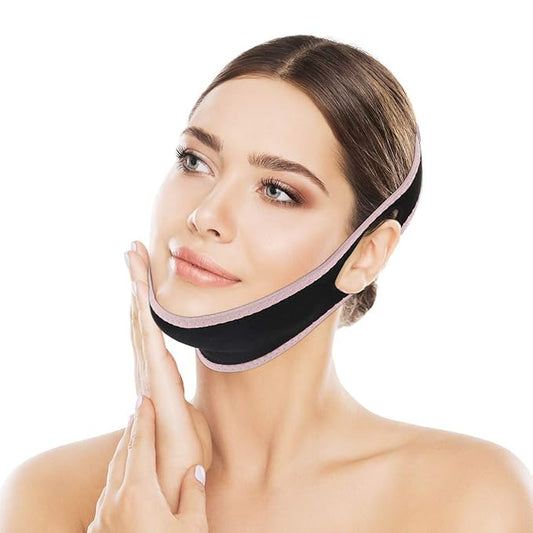 AF1111 Facial Slimming Strap-Pain-Free Face Lifting Belt-Anti-Aging & Anti-Wrinkle Slimming Mask Face Lifting Belt V Shaped Slimming Face Mask-VivaGrace Women