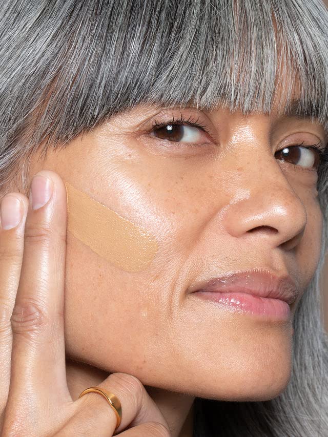 ILIA - True Skin Serum Foundation | Non-comedogenic, Cruelty-Free, Vegan, Weightless Feel, Buildable Coverage, Safe For Sensitive Skin (Cres SF8.75)-VivaGrace Women