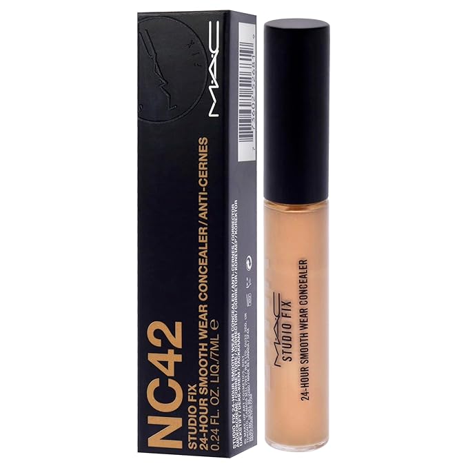 Studio Fix 24 Hour Smooth Wear Concealer - NC42 by MAC for Women - 0.24 oz Concealer-VivaGrace Women