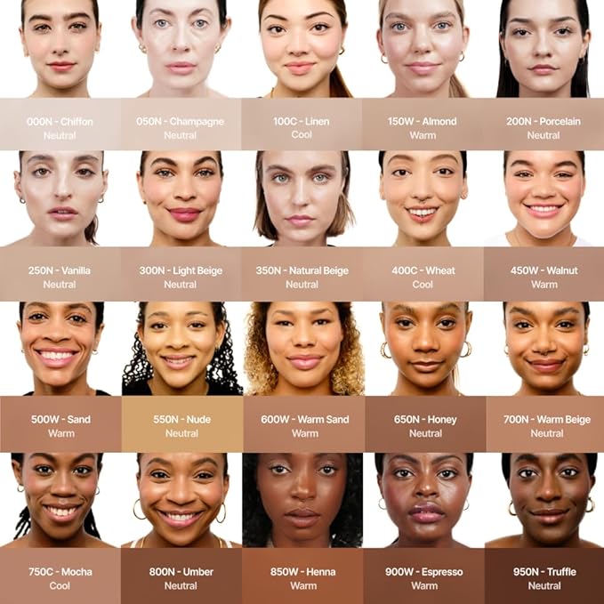 HIDE Liquid Concealer, Medium to Full Coverage Concealer for Blemishes, Under Eye Dark Circles & Scars, Oil Free Concealer, Champagne (See Shade Finder), 0.5 fl oz-VivaGrace Women