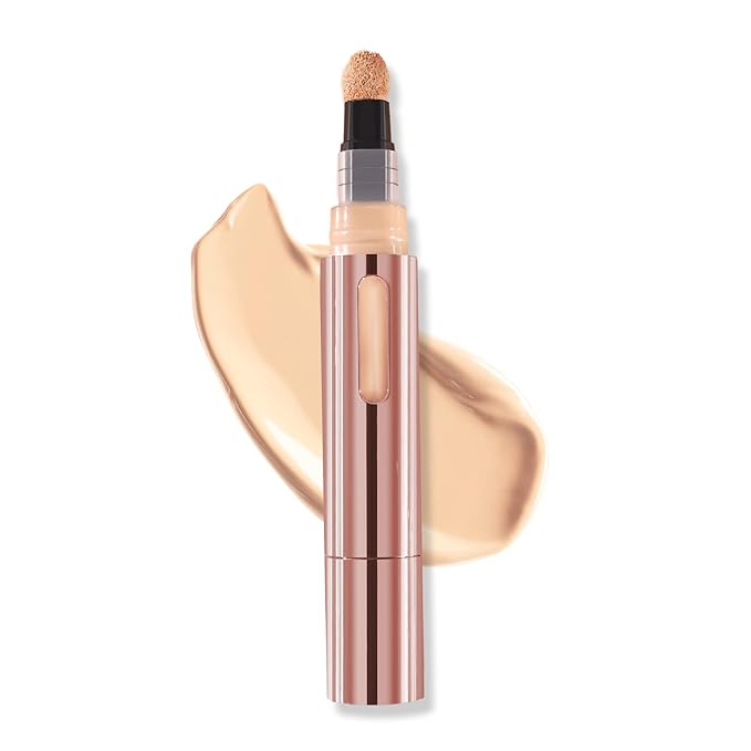 Mally Beauty - The Plush Pen Brightening Concealer Stick - Fair - Hydrating Turmeric, Vitamin E, and Hyaluronic Acid Infused Formula - Medium Buildable Coverage with a Natural, Smooth Finish-VivaGrace Women