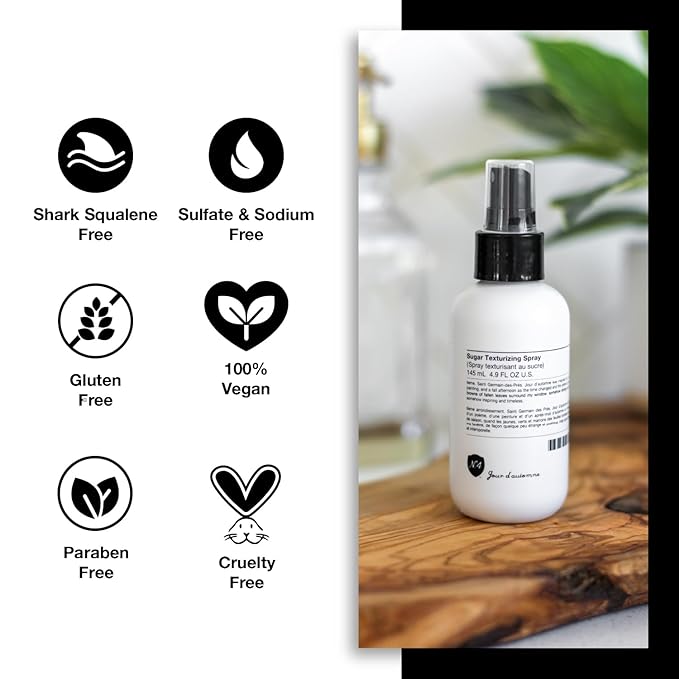 Number 4 Sugar Texture Spray for Hair, Wavy Hair Products, Texturizing Spray, 4.9 oz-VivaGrace Women