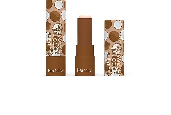 HerMINE Lip Balm Plant-based Lip Butter 3 Pack Nourishing Moisturizing LipBalm LipButter Long Lasting Delicious Flavors Intense Hydration-VivaGrace Women