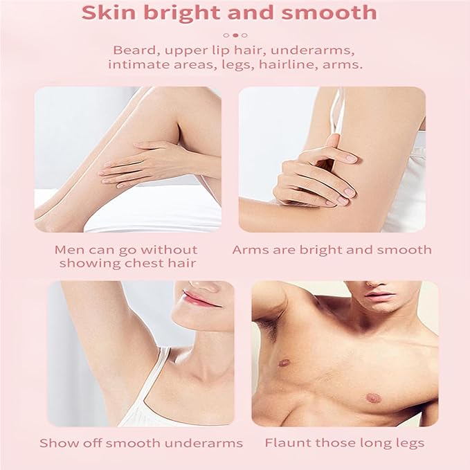 Dermave Bikini Shaver,2 in 1 Dual Head Bikini Trimmer & Body Shaver, Painless Hair Removal with Silky Glow Finish, Cordless & Waterproof Electric Trimmer for Women,Pink-VivaGrace Women