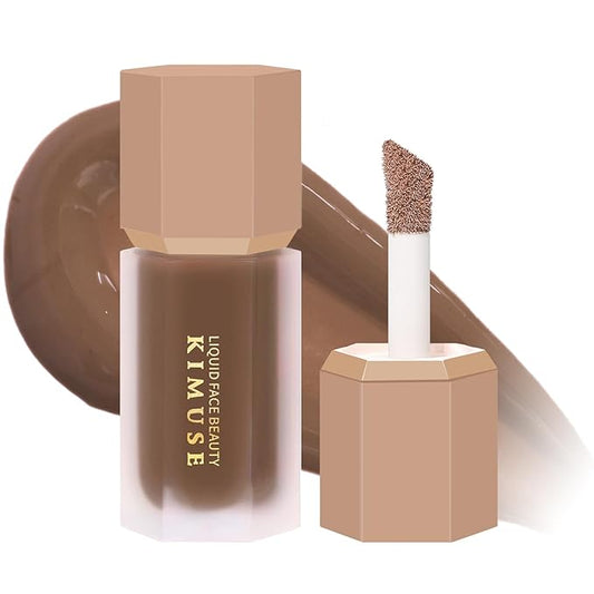 KIMUSE Soft Liquid Contour Stick, Glow Liquid Cream Bronzer, Weightless, Long-Wearing, Smudge Proof, Natural-Looking, Blendable, Bronzer Makeup-VivaGrace Women