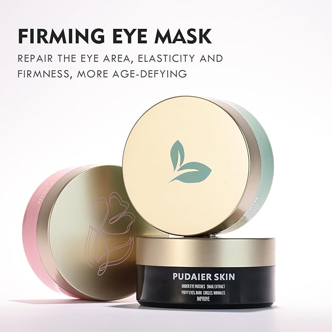 Eye Gel Patch(30 Pairs)Under Eye Patches Mask Essence Extract Under Eye Gel Pads to Reduce Puffy eyes, Dark Circles and Wrinkles (Gold)-VivaGrace Women