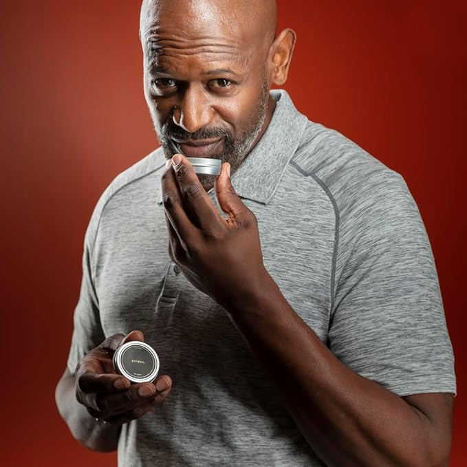 Golden Grooming Co. Solid Cologne - Travel-Sized Concentrated Balm - Solid Perfume with Subtler Scent and Long-Lasting Fragrance - For Men of Color - 1 oz Tin-VivaGrace Women