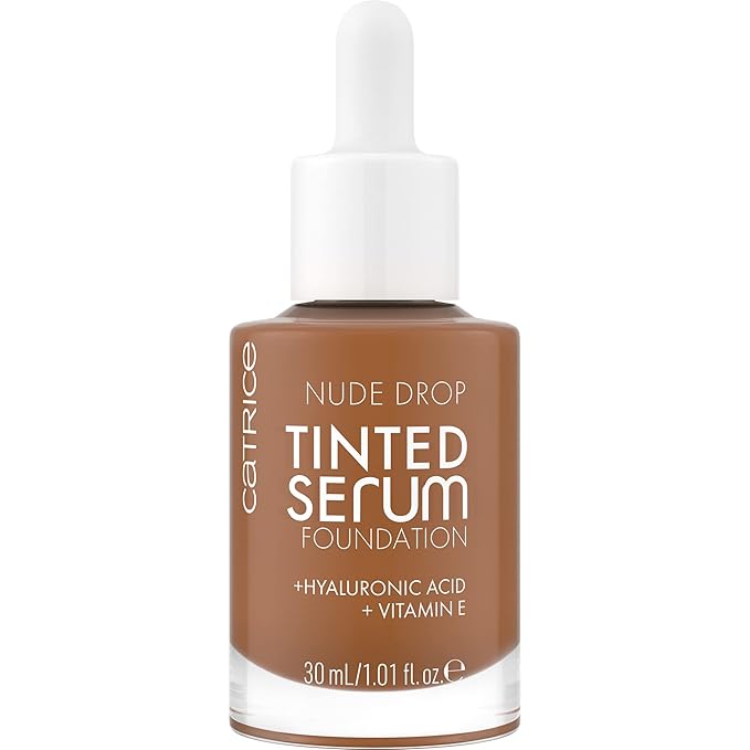 Catrice | Nude Drop Tinted Serum Foundation | Lightweight, Hydrating, Buildable Coverage | Enriched with Hyaluronic Acid & Vitamin E | Vegan & Cruelty Free (095N)-VivaGrace Women