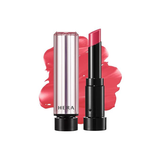 HERA Sensual Tinted Shine Stick 3.5g #185 ELECTRIC ROSE | 12HR Long-lasting Lipstick, Sheer & Buildable Lip Tint Stain, Hydrating Formula with Vitamin E, Smooth Finish and Luxurious Korean Makeup-VivaGrace Women