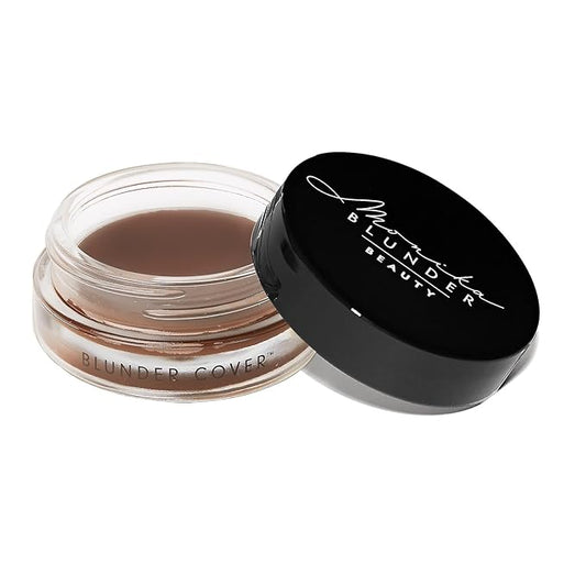 Monika Blunder Beauty - All-In-One Foundation/Concealer, Deep Dark Neutral/Warm Undertones, 10 - Zehn, 0.62 oz-VivaGrace Women