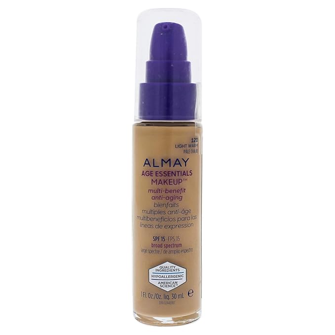 Almay Age Essentials Makeup, Light Warm-VivaGrace Women