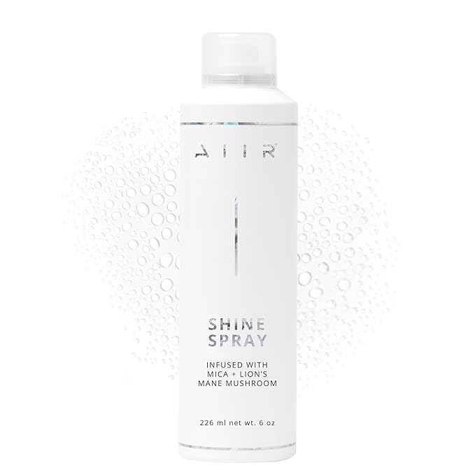 AIIR Shine Spray -Smoothing Spray for Glossy Sleek Hair, Humidity and Frizz Shield Spray, Gloss Spray, Lightweight Spray Coats and Protects Hair, Enhance Shine & Color with Reflect, 6 oz-VivaGrace Women